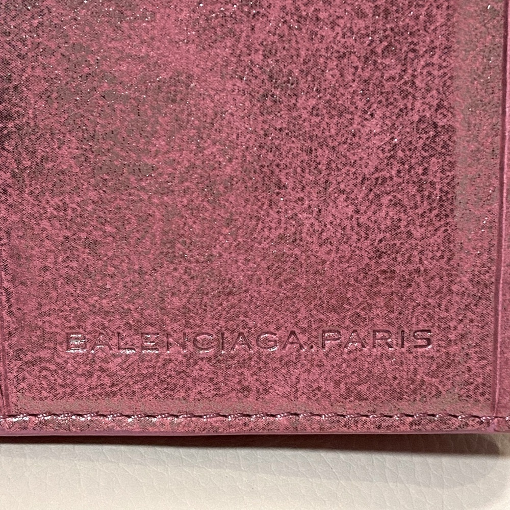 BALENCIAGA Le City Pink Leather Long Bifold Wallet, EUC - Picture 15 of 15